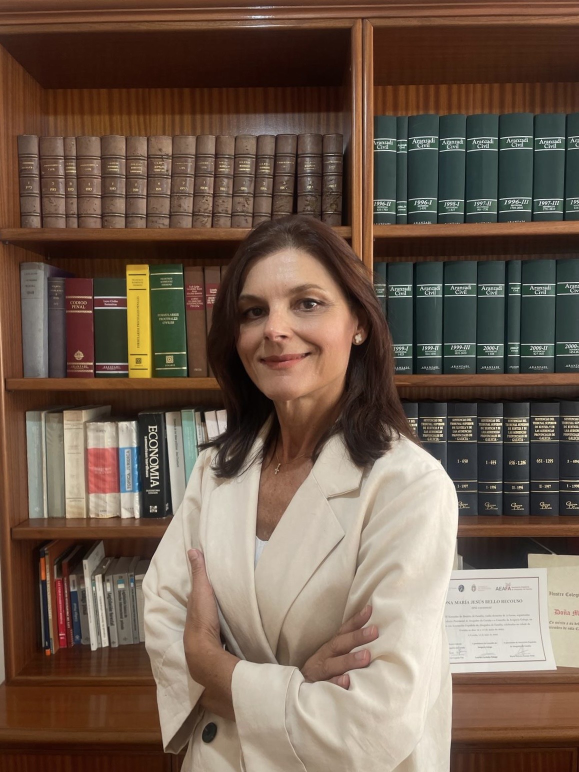 Retrato profesional de la abogada María Jesús Bello Recouso